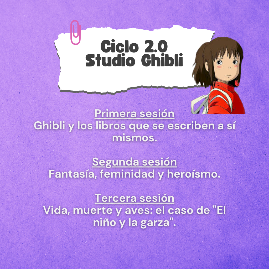 Club de Journaling 2.0: Studio Ghibli