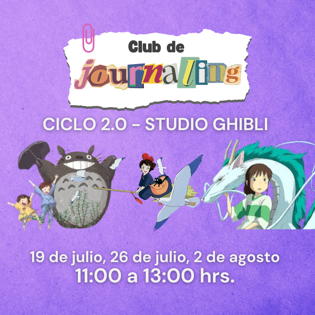 Club de Journaling 2.0: Studio Ghibli