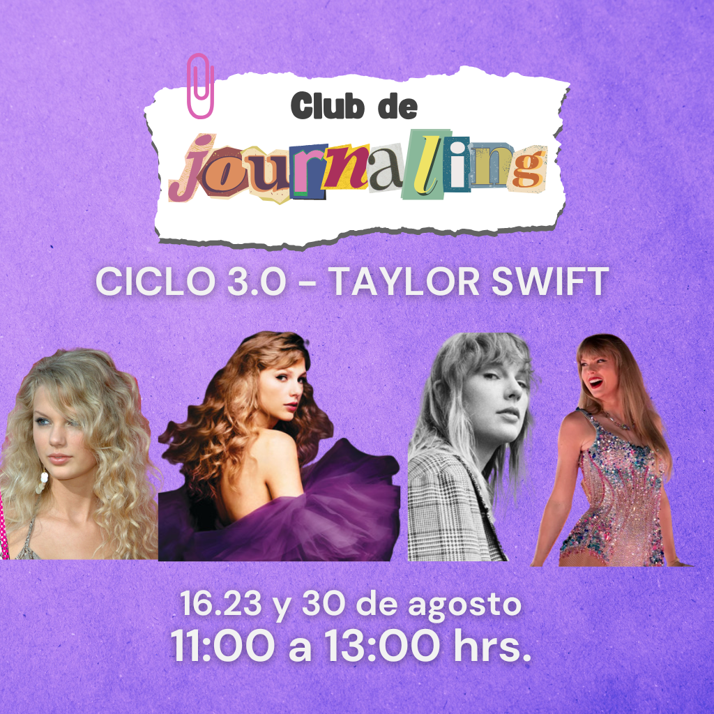 Club de Journaling 3.0: Taylor Swift