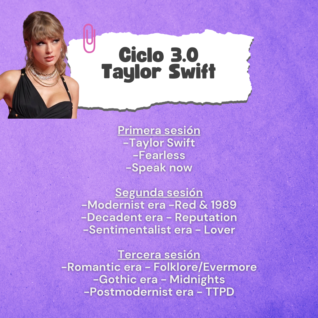 Club de Journaling 3.0: Taylor Swift