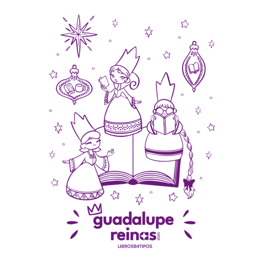 Ilustración para colorear Guadalupe Reinas 2025