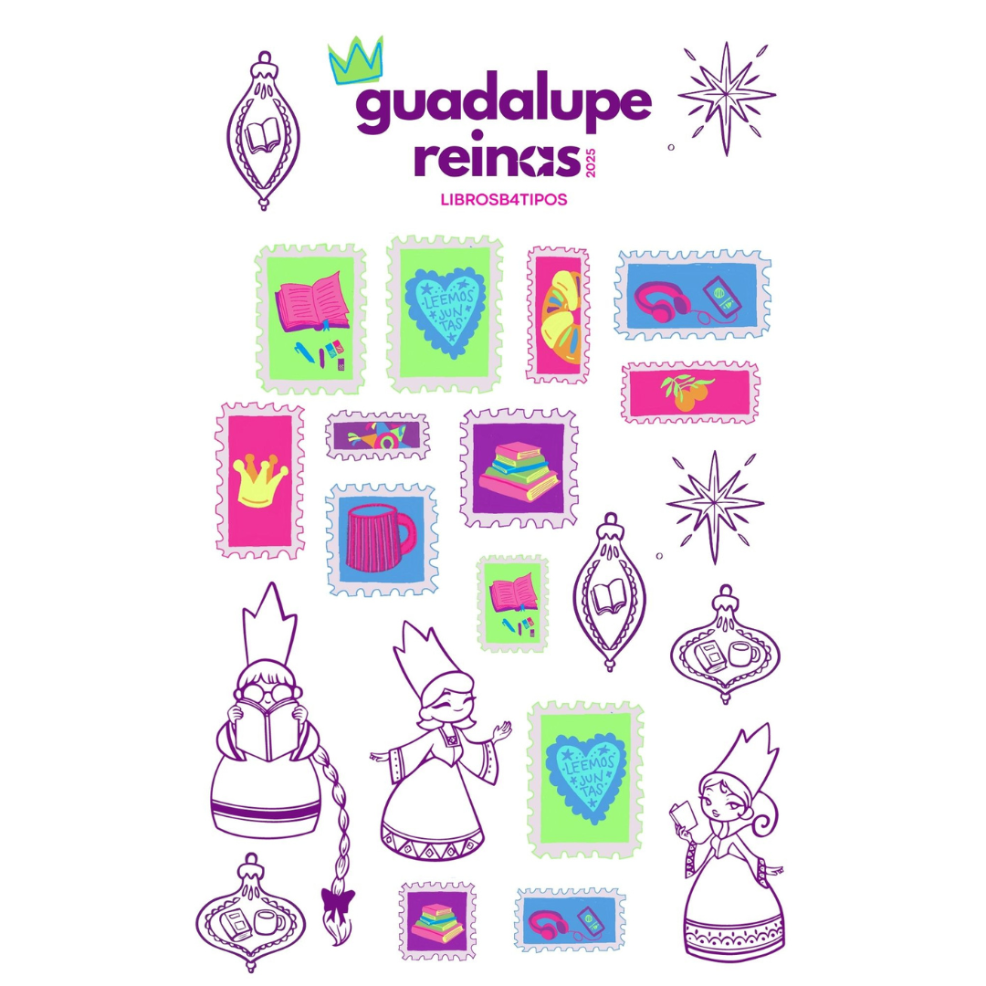 Stickers Guadalupe Reinas 2025