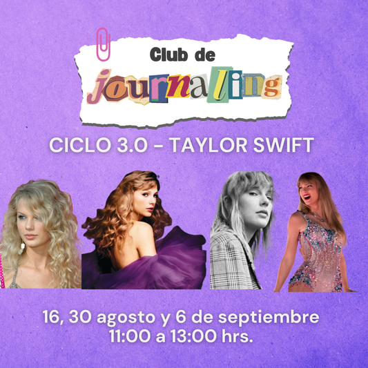 Club de Journaling 3.0: Taylor Swift